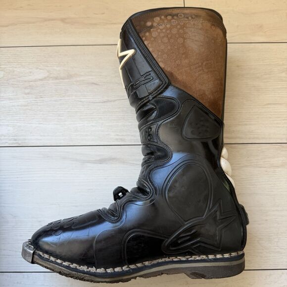 Alpinestars TECH 6 Men US  10 Black Motorcycle MotoCross Boots Tech series main image 9